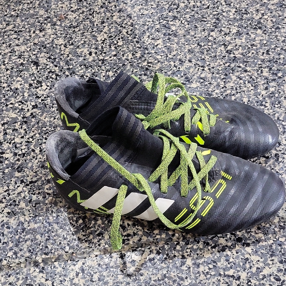 Adidas MESSI EDITION Black and Green Men's Soccer Shoes